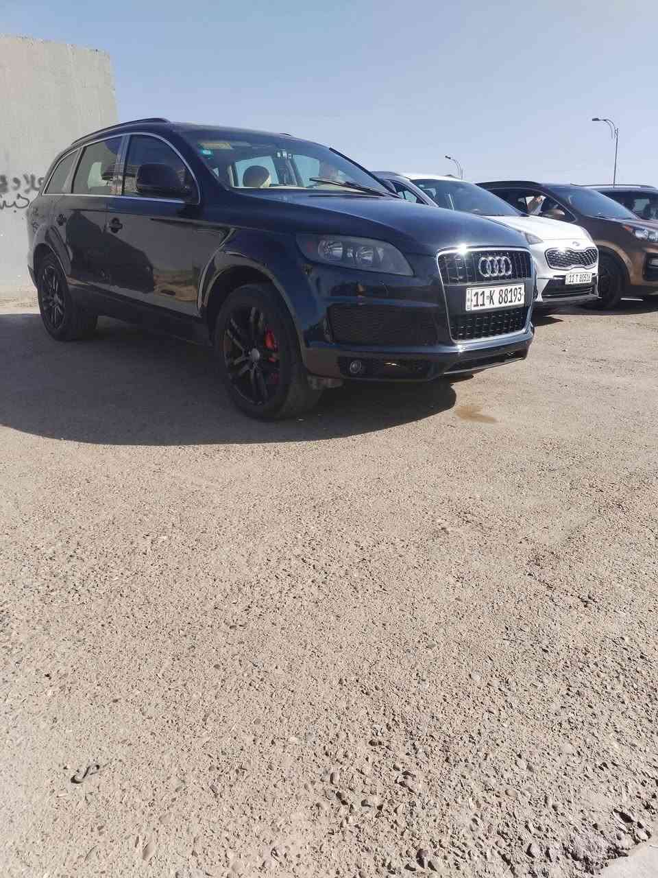 السلام عليكم أودي ٢٠٠٧ Q7 كيرومحرك لكزز رقم بغداد بأسمي تبريد منضومه جديده ثلج تخم تاير باتري جديد السعر ٨٠  وبيها مجال مكان بغداد ***********
