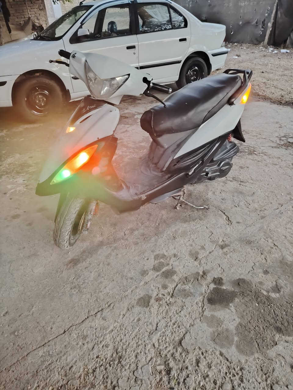 سلام عليكم دراجه كامكو جي فور بلاديه مجفته مره وحده جاهزه من كلشي مكينه ناعمه خرسه شلعه فول نكره سلف سعره ٣٥٠ وبيها مجال حك الجيه مكاني كوفه عباسيه ***********

