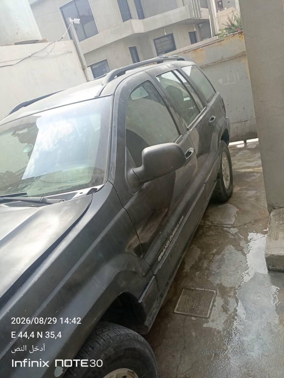 سلام عليكم اخوان جيب موديل 2000 محرك بطه 3000خير من الله  كهربيت كله شغله لا ضرب لا صبغ تخم تايرت جديد صدر مابي نقص  رقم كركوك  سنويه 2027يلا تخلص صحبه يريد تحويل السعر 55بيه مجال الطيبين مكان السياره كركوك الرقم ***********
