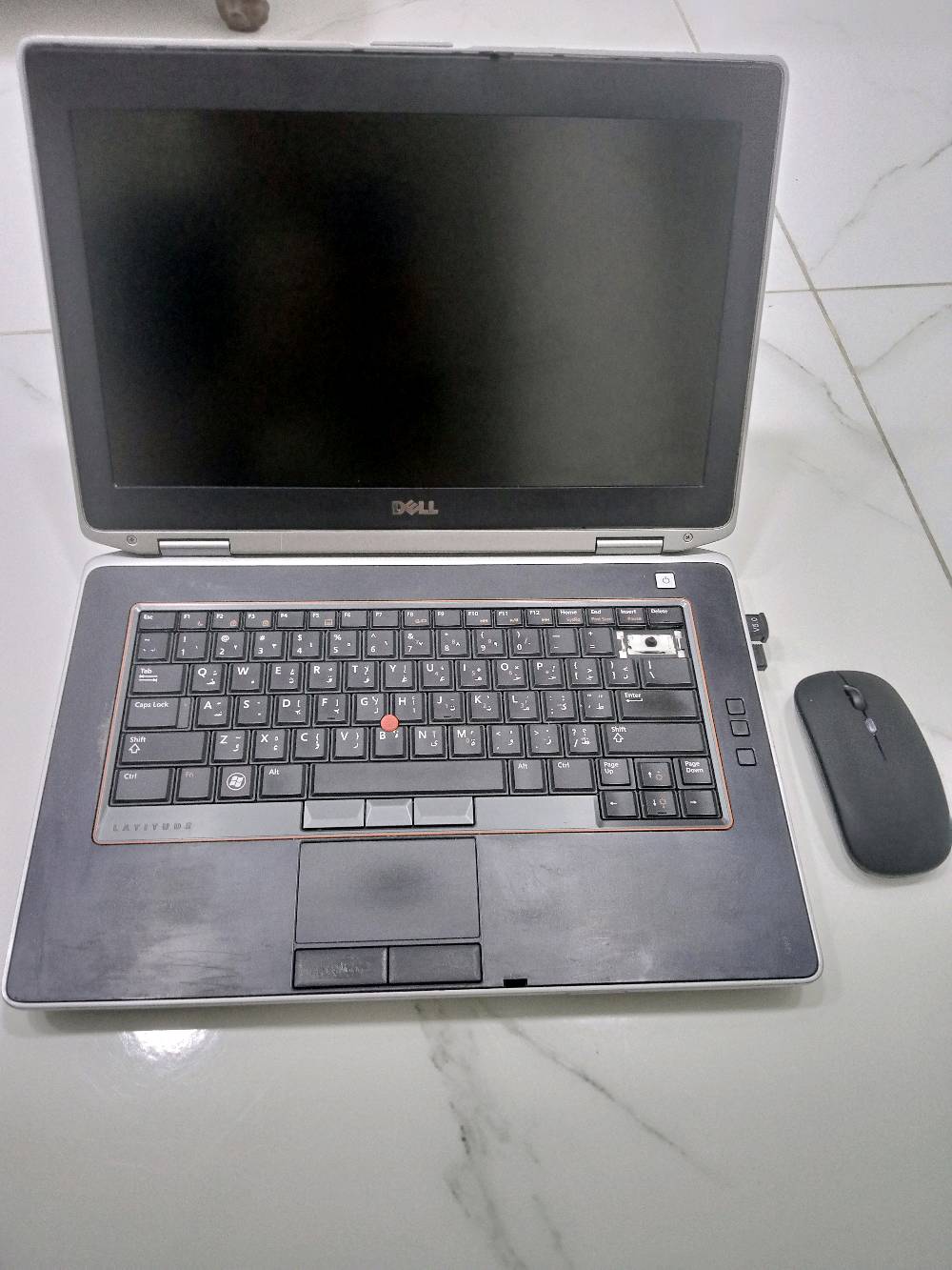 السلام عليكم لابتوب  dell latitude e6420 رام 10 كيكا 8+2 ومساحته 300 كيكا hdd ومعالج i5 جيل ثاني
ونظام ويندوز 10 ltsc بيها نقص زر backspace ولكن يشتغل وبطاريتها ضعيفة تطول تقريبأ نص ساعة و ماوس و بلوتوث دينكل سعرها 85 الف واذا مع كيبورد ب 100الف واذا كيبورد وحده ب 15 الف غير مستخدم و لايوجد توصيل