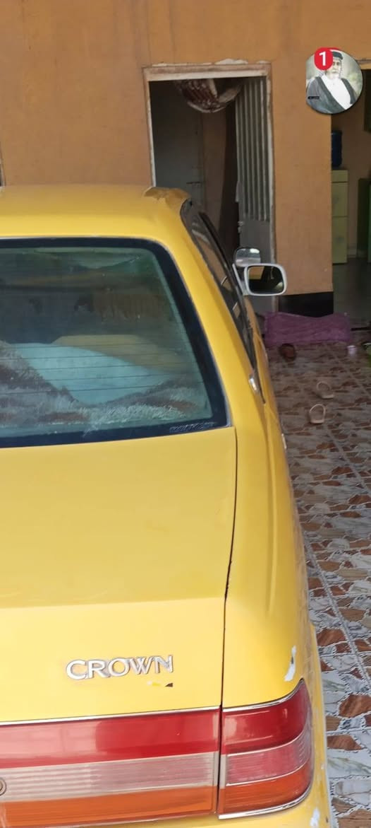 تيوتا اكراون مديل 2000 راس الثور تكم بيضه بالاصل مكفوله من المعجون رقم قادسيه السعر 65 التواصل على الرقم ‏‪***********‬‏ مكلف بالنشر
