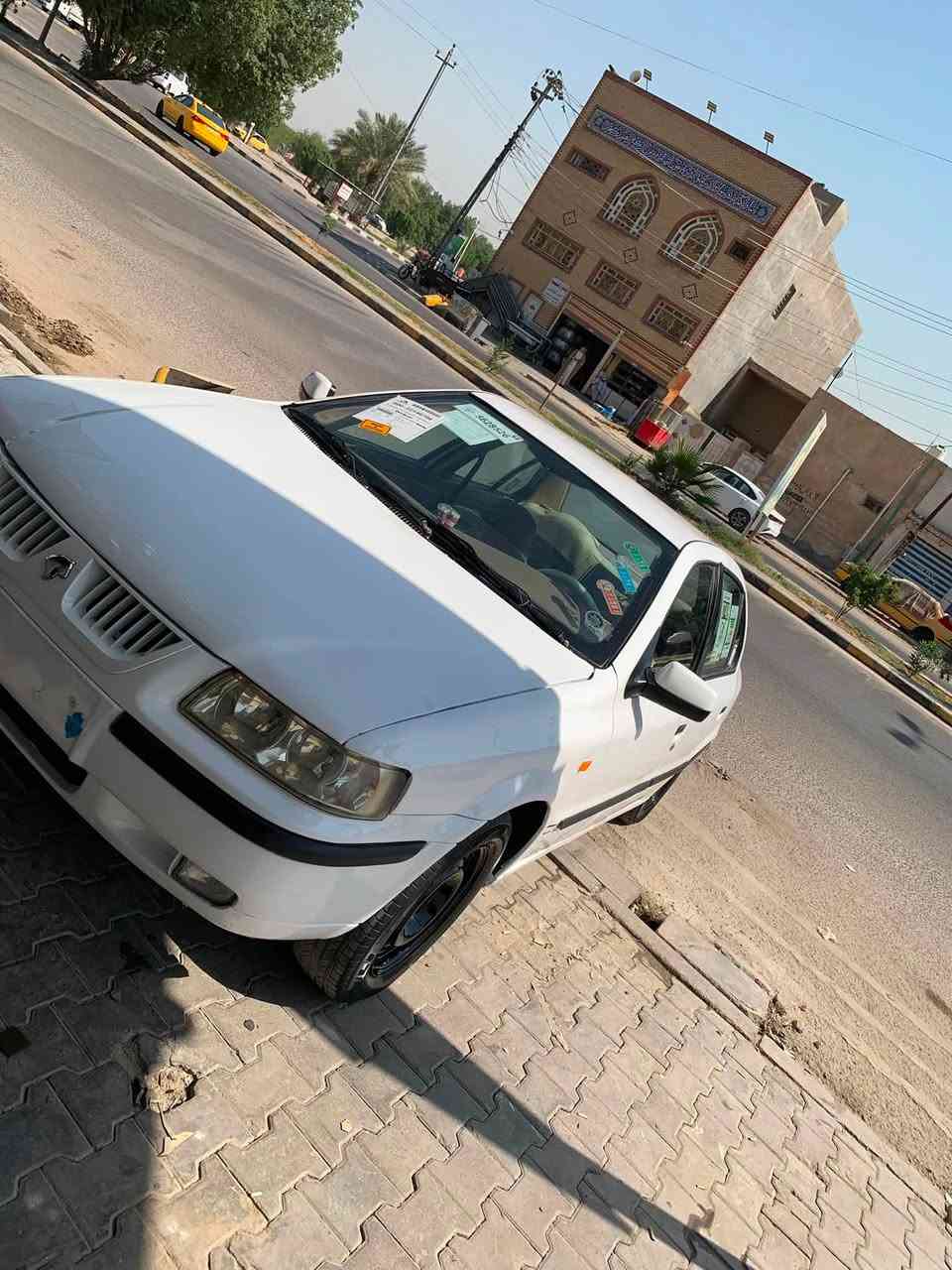 السلام عليكم سمند2011 مصبوغة عام للجمالية مكينه كير خير من الله حدادية ٨٠/١٠٠ تخم تاير جديد رقم كربلاء مشروع وطني عقد ثاني يوم السيارة جاهزة ما عوزة شي السعر٣٥ وبية مجال  مكاني نجف حي العسكري للاستفسار ***********
