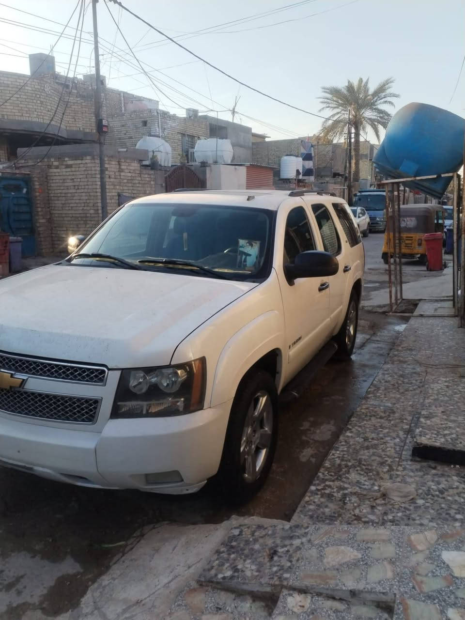 سلام عليكم ادوت تاهو للبيع مديل 2008LTZكفاله عامه من الضربه ولصبغ  تريد  مكينه وگير وحداديه وتخم تاير كفاله داخل جلد كشنات كهرباء تحمات ستيرن تشغيل عن بعد  باب خلفي كهرباء وتحكم عن بعد تبريد 3قطه فتحة سقف مري شفط اشاير بلمري حساسات وكامريه خلفيه لايتات ناصي اصفر عالي زنون وباقي المواصفات معروفه  رقم الهاتف *********** سعر55
