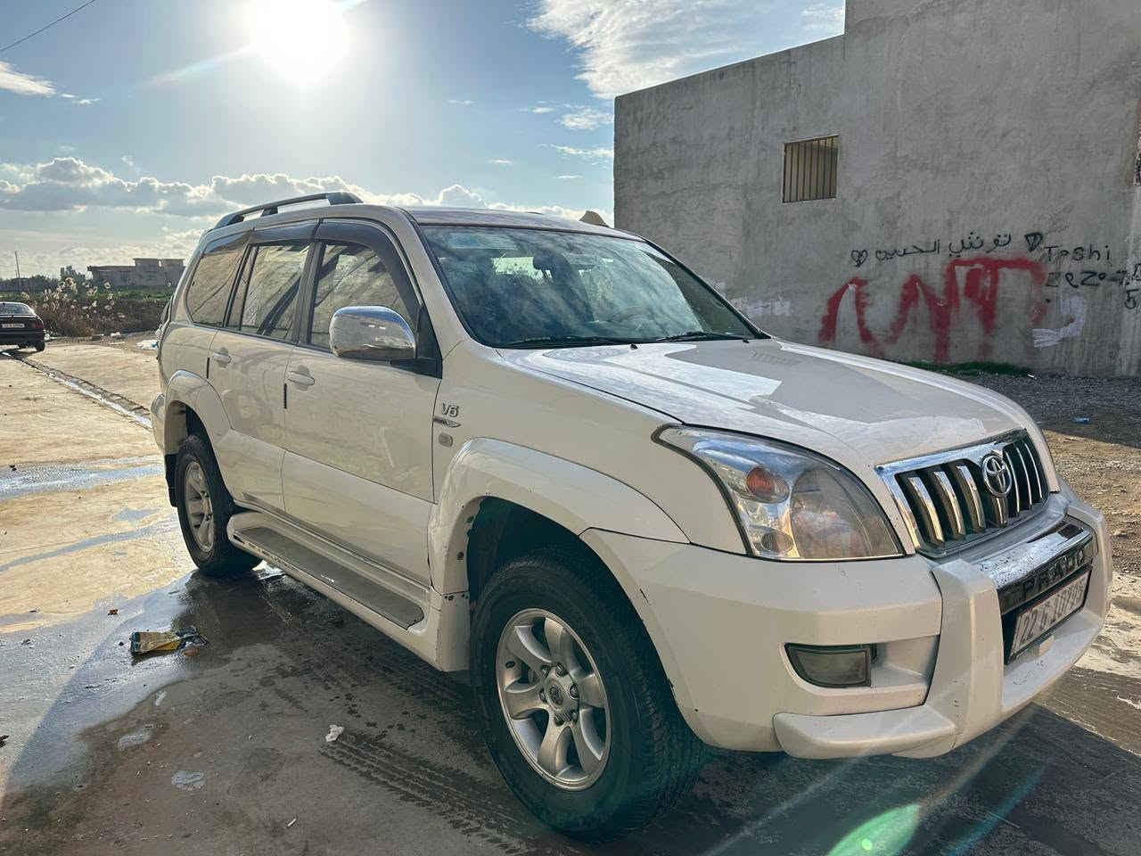 السلام عليكم
تيوتا برادو ٢٠٠٨ خليجي 
مواصفات vx
محرك ٦ سلندر 4000  
تحكم ستيرن  
تبريد ٣ قطع ثلج  
دبل تانكي 
سبير تعليك  
مكفوله   كفاله  تخم تاير جديد تبريد منظومه جديده السياره
منظومه غاز
  بيها مجال
رقم *********** موصل, نينوى
