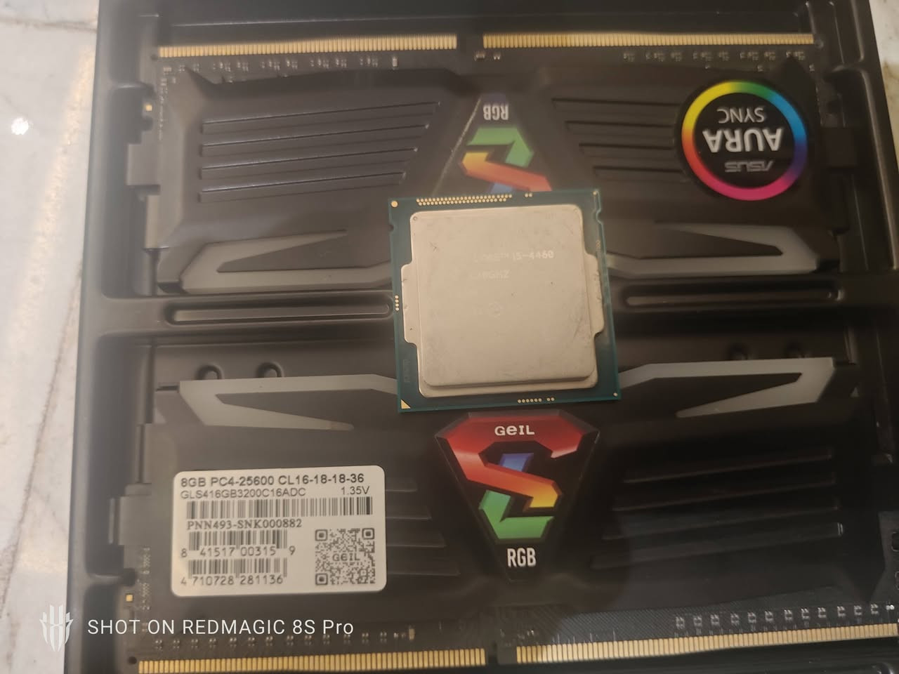 غراضpcللبيع
كيس اسود معا4مراوح
قطع حاسبة بسعر مناسب
i5-4460 3.20GHZشغال علفحص
ram 16G DDR4 3200شغلتهن يشتغل الارجيبي بس متنهض الحاسبة
Power Supply 600W THE X FACTOR نظام سستم
case black 4fan الدكمة الاساسية متشتغل
color دبل فان حجم كبير
ARGP fan hubشغال
وايضا
hard500Ghhdعطلان
hard80Ghhdما فاحصه
hard1Thhdعطلان
السعر125الف شامل التوصيل
وقفل لحد يناقش رجاءً
الاستفسار: ***********
او راسلني ماسنجر

نص مكتوب في الصور:
- SHOT ON REDMAGIC 8S Pro