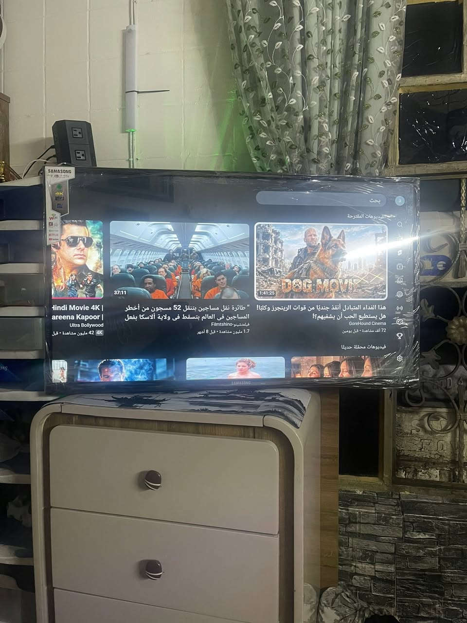 سامسونك 42 جديد  مصار شهر لزكت الشاشه بي 140 الف *********** العامريه
