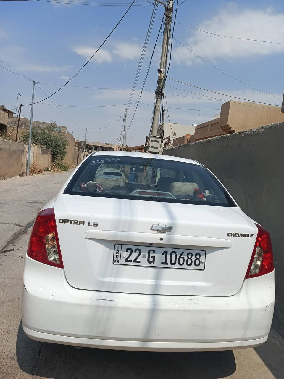 شوفرليت اوبترا 2010
مرحبا عندي السياره نضيفه اريد ابيعها مواصفاتها: 

گير اوتوماتيك 🚙
بدون حادث او صبغ👌🏻
 اطارات جديده🚗
التبريد شغال خير من الله 💨
محرك بحاله جيده 👌🏻
سنويه نافذة لغاية 2035
رقم السياره اربيل 🌁
سياره بحالة جيدة 🔥👌🏻

السعر / 83 ورقه 💲
العنوان / 📍الحمدانيه على الحزام قرب مغاراة مريم العذراء
للأستفسار / 📞 ***********   ابو ريمون
