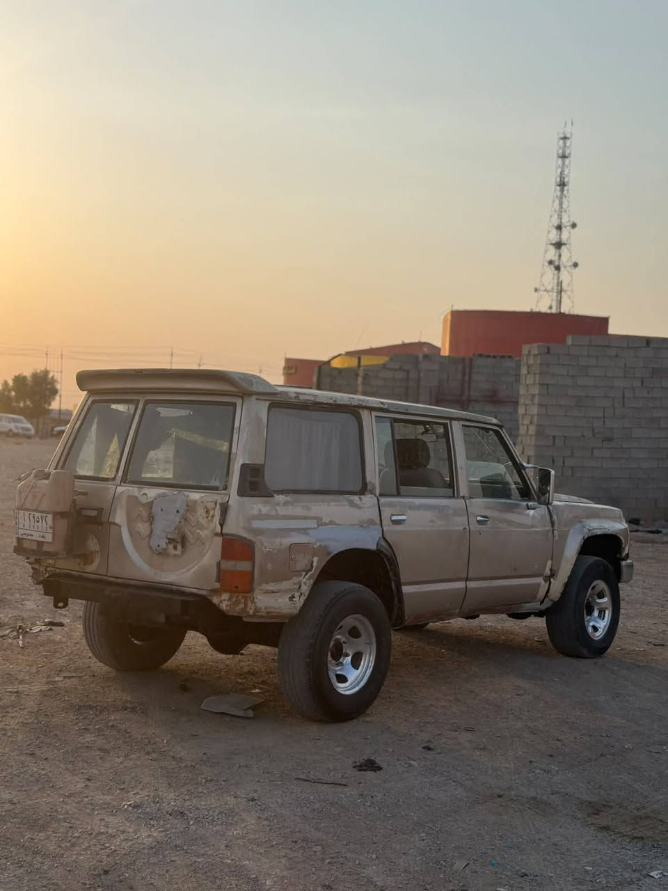 سلام عليكم لبيع نيسان بترول موديل 92 محرك 
گاز سوبر رقم الماني مشروع وطني غير متواجد ع الفيس للتواصل والستفسار  ‏‪***********‬‏
