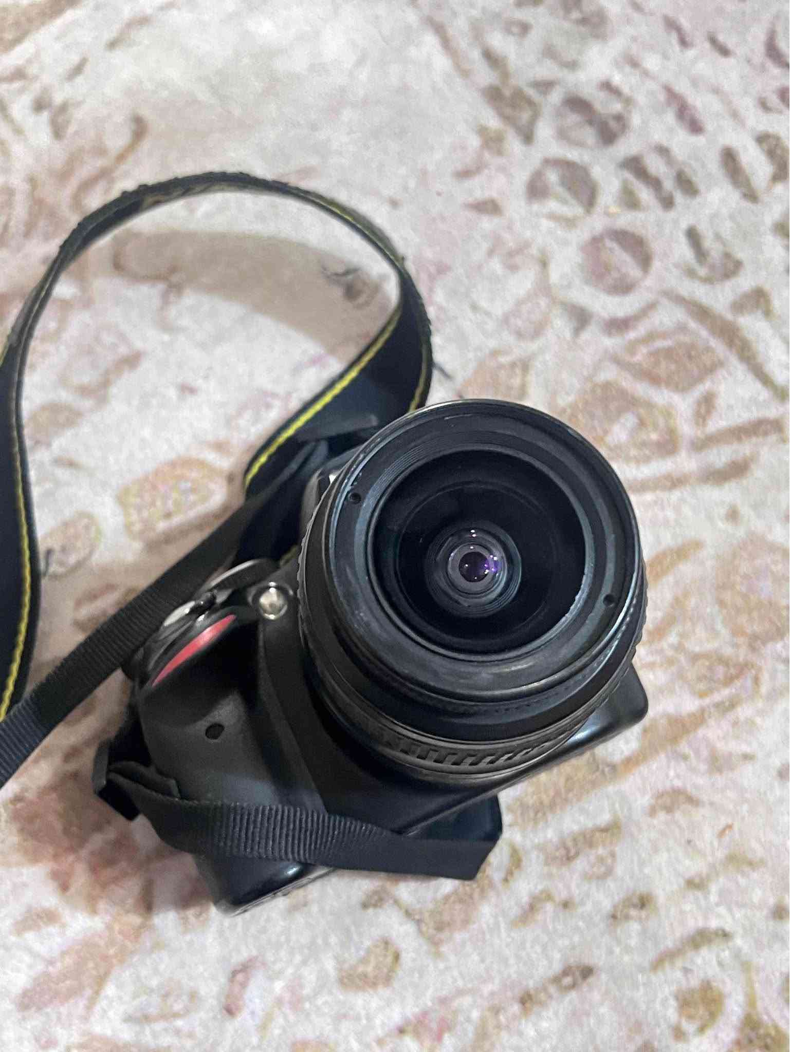 نيكون D3200 • بطاريتين • شغالة ١٠٠٪