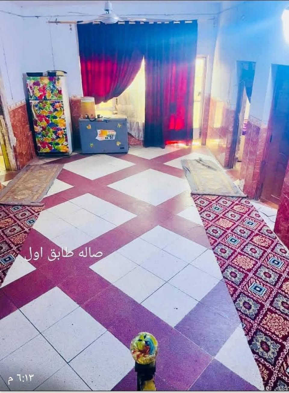 السلام عليكم 
دار للبيع ..... الحمزه الغربي /حي الحوراء   .... طابو صرف  المساحه 327 متر مربع
بناء حديث عام 2013...  طابوق معمل بدره
طابقين ... 
السقف عكاده 
الدار ركن على شارعين ...الشارع الامامي 20 متر ... الشارع الجانبي 10 متر 
تحتوي الدار 7 غرف نوم ... 4,  غرف نوم واسعه 5×4 في الطابق الارضي و 3 غرف نوم واسعه 5×4 في الطابق الثاني
تحتوي الدار .. صاله واسعه جدا  قياس 10×4 عدد 2  في الطابق الاول وفي الطابق الثاني 
تحتوي الدار على استقبال حديث واسع 8×4
تحتوي الدار. على مطبخ واسع 4.5×4.5
تحتوي الدار. على مجمع صحيات عدد2  داخلي وخارجي
 تحتوي الدار على طوارم عدد 2 
تحتوي الدار على حديقه ..
التحويل مباشر ....
محولة الكهرباء الوطنيه في ركن البيت 
ماء اساله  متوفر
السعر مناسب جدا جدا 
البيت مربوط بشبكه المجاري الجديده
للاستفسار الاتصال على الرقم التالي 
***********
أو مراجعة مكتب القبطان لبيع وشراء العقارات شارع علي قمارة قرب أسواق حسون مخيف
