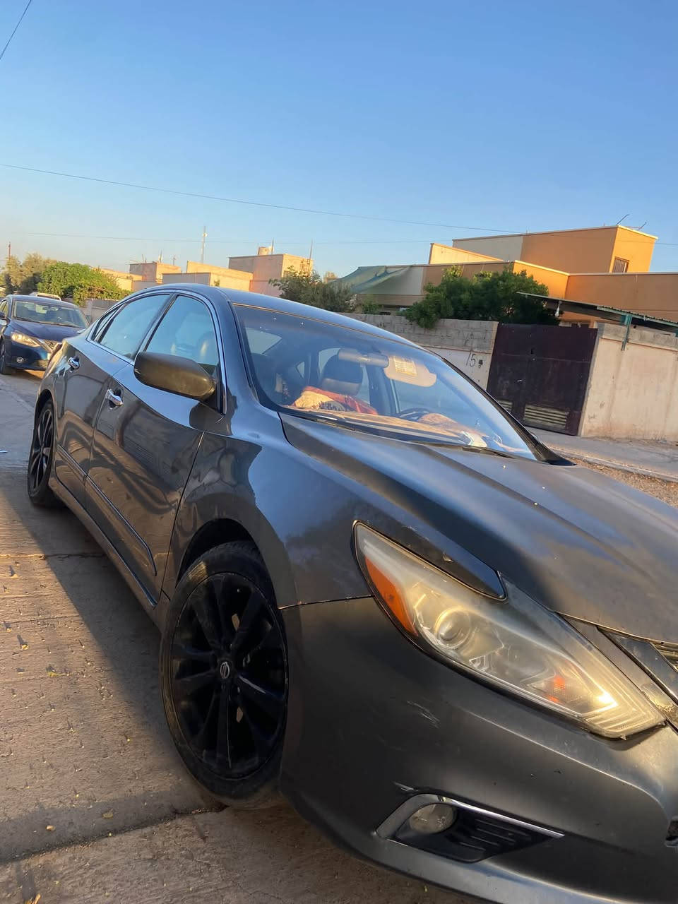سلام عليكم
سياره ALTIMA موديل 2018 SR 
نظام شفتات
كشنات جلد رياضي 
بصمه 
تشغيل عن بعد
كشنات تدفئه و كهربائيه
رقم كركوك 
ضرر سياره جاملغ بارد ولبونيد 
السعر 122 
***********
