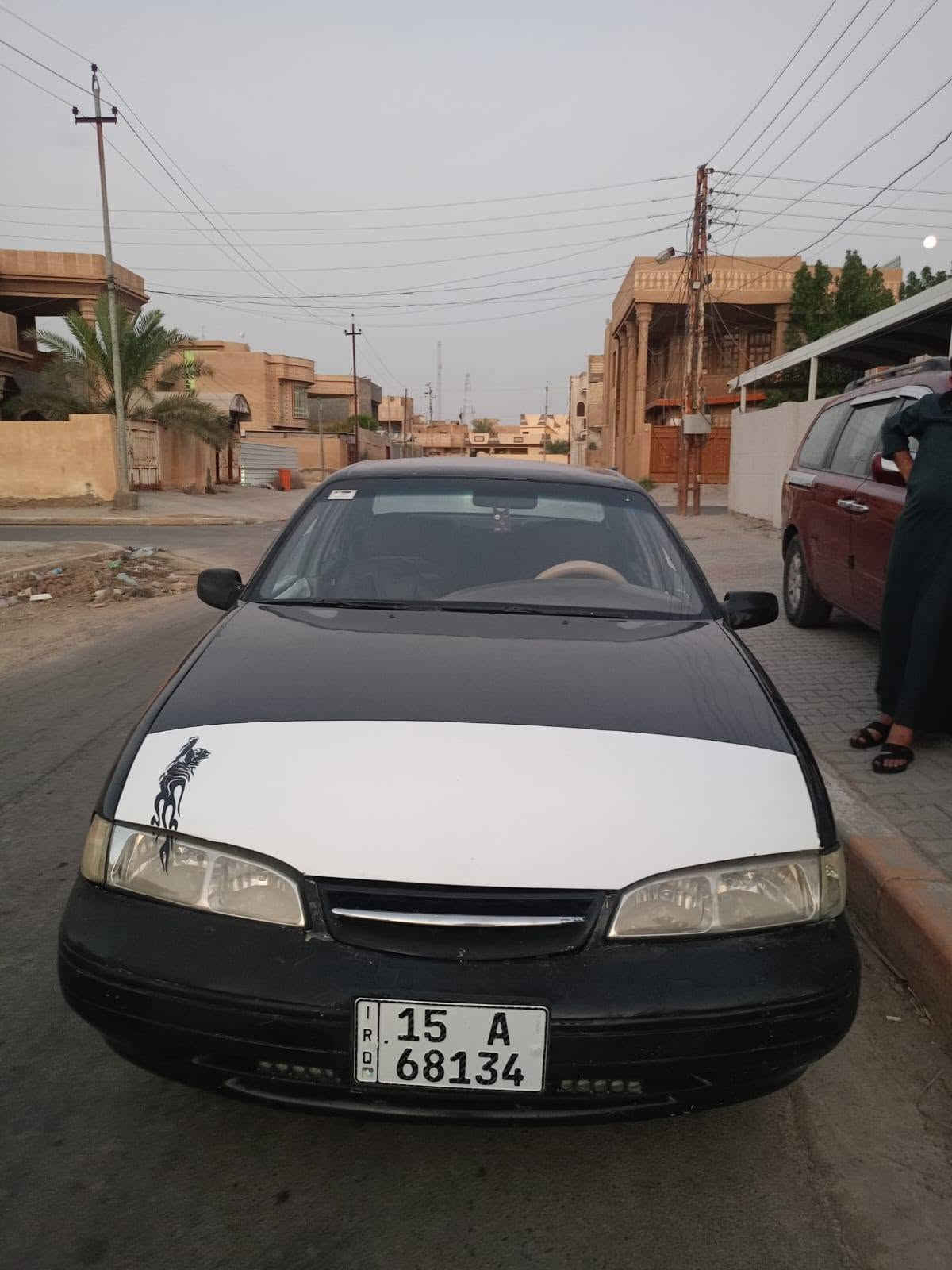 السلام عليكم للبيع برنس فراشه موديل 96 سيارة نظيفة كير محرك اكسل سلف داينمو باتري مكفول تايرات نظيفات مسجل سماعات كلة شغال كهربائيات شغالة كير اتوماتيك سايد بريك شغال تبريد نقص كمبريسر الفان شغال عدادات شغالة المكان بغداد التاجي رقم انبار السعر ٢٦
