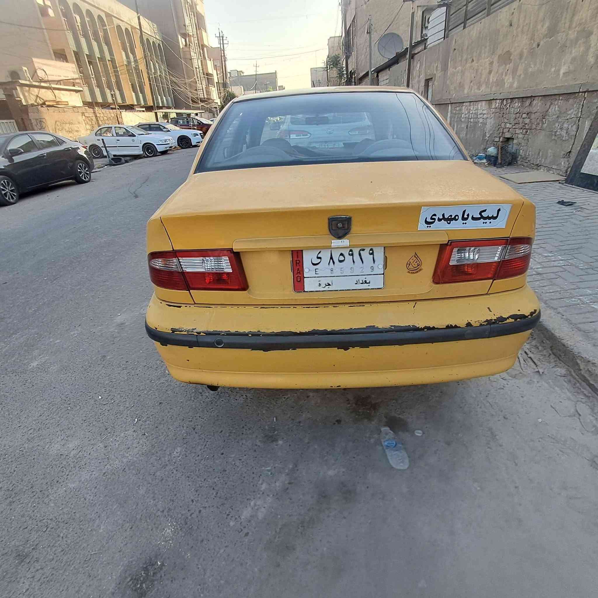 سلام علكيم من رخصت ادمن سمند للبيع محور كير ومكينة كورلة مديل 2012 سياره خير من الله بس بية نقوصات بسيطة مثل بولي كمبريسر درايم شفت صفحت الكير ودعامية امامية سياره ضفيرة جديده زوج تايرات اماميات جديد باتري جديد  عندي غراض انطية الك وية سيارة  هيئة مصفره وصولات موجوده سياره سعرة 25 وبية مجال مكان سيارة بغداد شهداء سيدية  الستفسار  ***********
