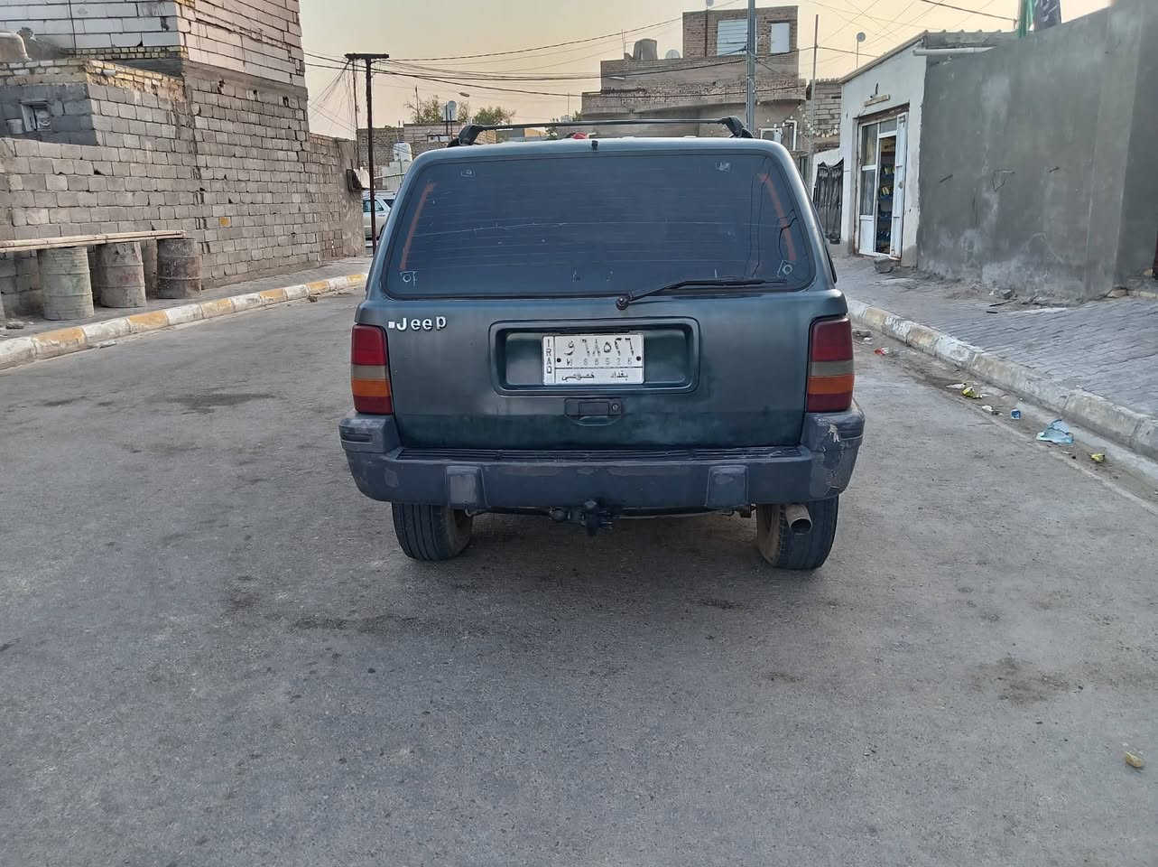 السلام عليكم جيب موديل 94 رقم بغداد مشروع وطني تحويل ثاني يوم سياره محوره كير ومكينه ففتي ومحرك وكير وحداديه جاهزه السياره من الضربه كهربائيات مكفوله من الضربه والعيب الشرعي سياره بلاديه السعر 34 المكان واسط قضاء الحي الرقم ***********
