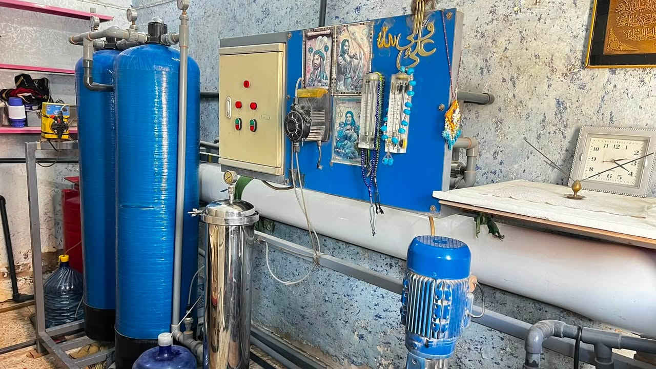السلام عليكم منضومة ماء أرو 2000 دبل منبرين متكاملة 
تانكيات عدد 2 مع غسالة دبات ومولدة 25 أمبير 2KV 

المكان بغداد 
للتواصل على هذه الارقام  
رصيد ***********
 واتساب *********** 
او راسلونا على الخاص
