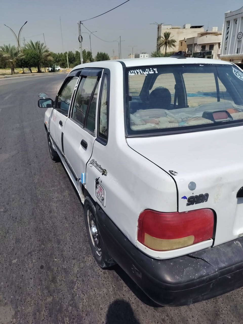 سايبه موديل 11 رقم كربلاء كيري امكينه وحداديه وشواصي ومن ضربه  سعر 25 وبيها مجال ***********
