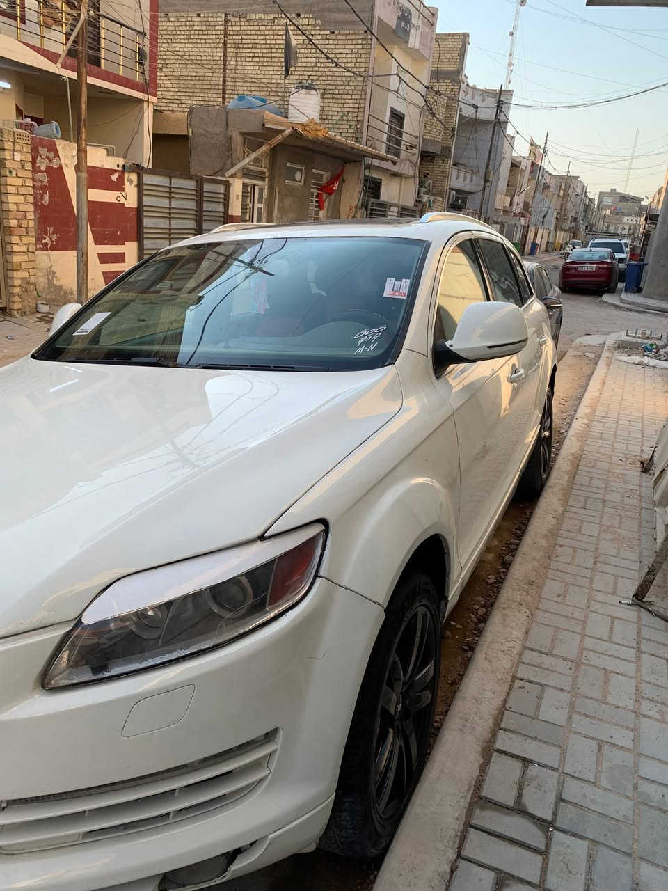 اودي كيو سفن مستعجل عبيعتهه السعر 59 رقم اربيل تحويل او وكاله عليهه غرامات 900 الف علمشتري سياره سعرهه برخص التراب مكاني بغداد الدوره بيهه نقوصات بصيطه ‭***********‬
