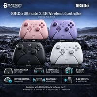 8BitDo Ultimate 81HA • 2.4G لاسلكي • قاعدة شحن