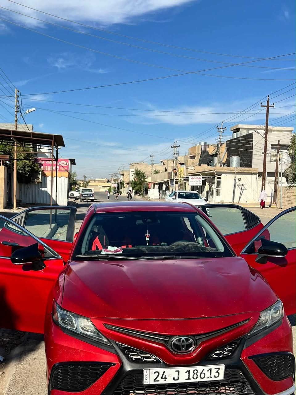 كامري SE • ٢٠٢٢ • باب خلفي مسروق