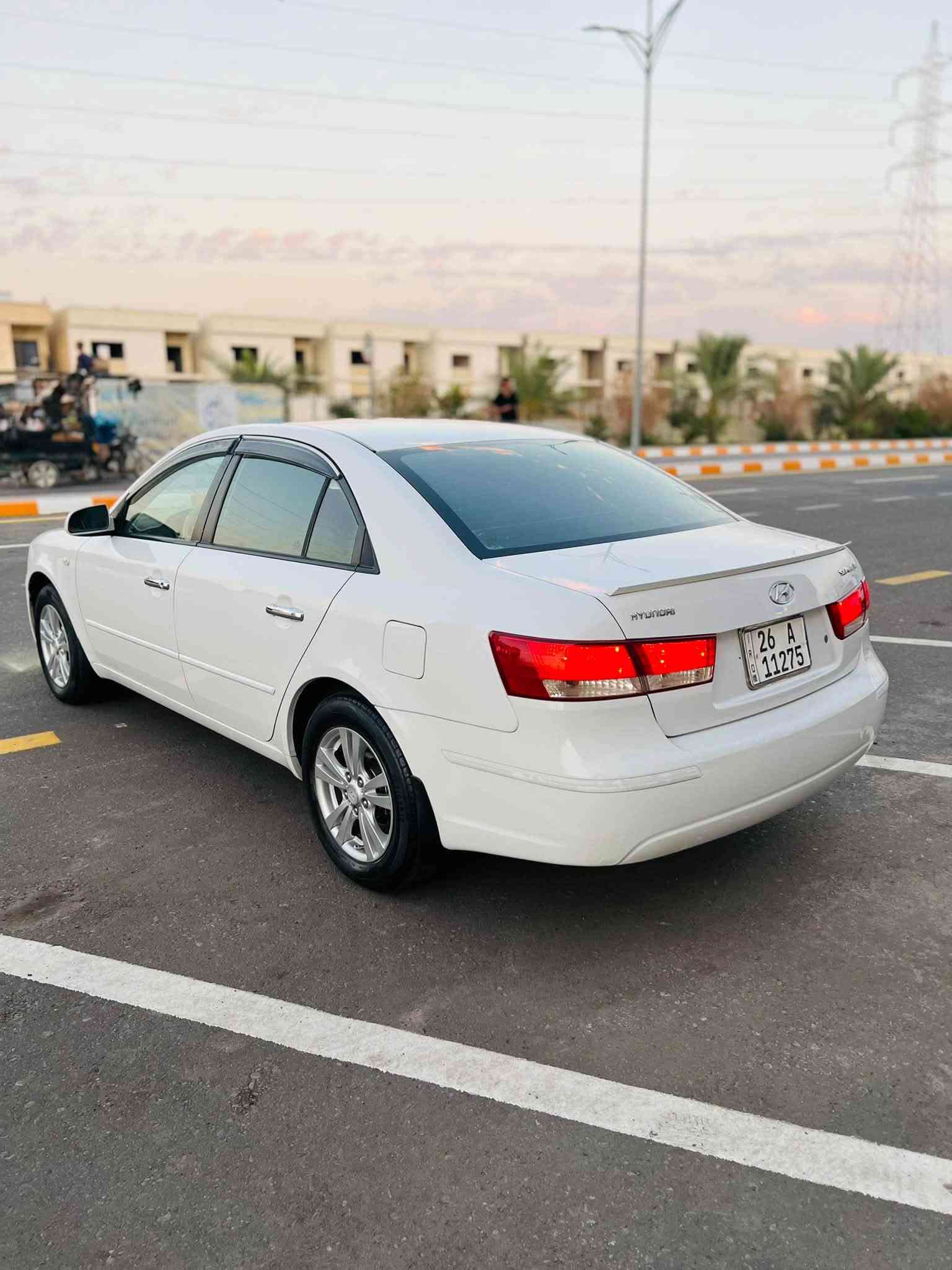 السلام عليكم
للبيع سوناته خليجي 
موديل 2009 ماشيه 170 سبير منازل
رقم صلاح الدين دولي بسم ابن عمي شرط التحويل ثاني يوم 
سنويه ال 2027يلا تنتهي 
هزه جديد 

(السياره صبغ كرت بلباب رش بدون دواخل الباقي مكفول كفاله عامه  )
مواصفات 
+ حساسات خلفيه +كامره خلفيه + تحكم ستيرن +داخل لونين 
كير محرك صدر كلها شرط 
السياره داخل وخارج فول نضافه 
السياره ماتصرف عليه الف 
مكاني تكريت 
السعر  119وبيها مجال 
***********
