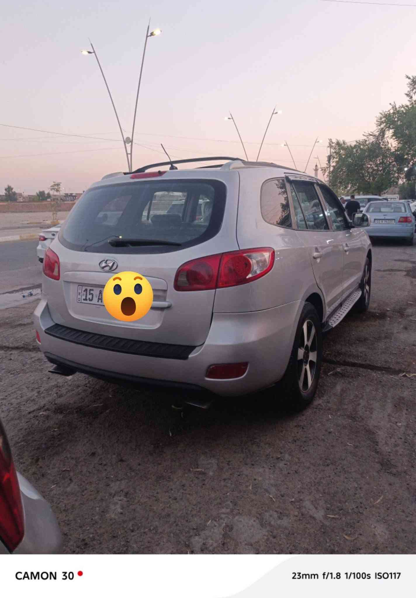 🚘 للبيع هيونداي سنتافي 2007
🔹 صبغ حزام
🔹 أثر جراد
🔹 بيها قطعتين فقط
🔹 السيارة فول لفول وكما موضحة عدكم بالصور
🔹 محرك 3300
🔹 شاشة وتحكمات ستيرن
🔹 التبريد شرط ثلج ❄️
🔹 رقمها أنبار

💰 السعر: 96 ورقة
💵 وبيه مجال للشراي
🔄 وإذا أكو مراوس عادي

📩 للتواصل والاستفسار: الخاص مفتوح
📞 أو الاتصال على الرقم: ***********

نص مكتوب في الصور:
- CAMON 30 • 23mm f/1.8 1/67s ISO234
- CAMON 30 • 23mm f/1.8 1/100s ISO177
- CAMON 30 23mm f/1.8 1/50s ISO202
- CAMON 30
- 23mm f/1.8 1/50s ISO217
- CAMON 30 •
- 23mm f/1.8 1/100s ISO125
- CAMON 30 • 23mm f/1.8 1/100s ISO144
- CAMON 30 23mm f/1.8 1/100s ISO117
- CAMON 30 • 23mm f/1.8 1/100s ISO213