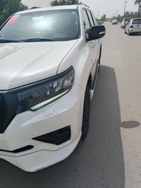 ،، تويوتا برادو موديل 2023  شركة ساز أم ضمان بلاك داشن   ماشيه سيارة 3...