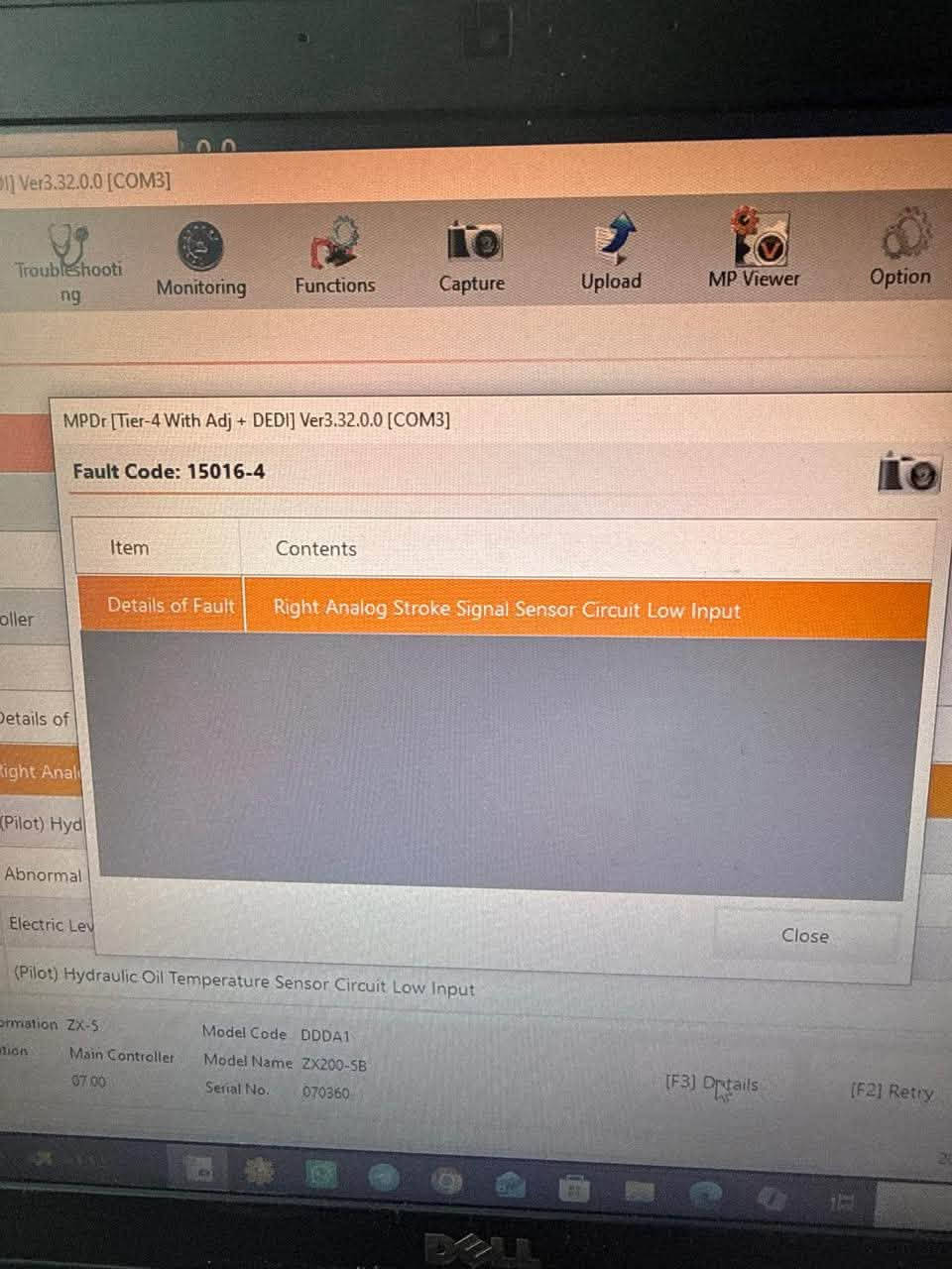 Hitachi Zaxis 200-5B
right and left analog  electric lever 

Short circuit electrical lever alram whith GND

the work by Eng.mahmoud 

Eng.Ali Dakheel

***********

بغداد الكراده ساحه ٥٢
