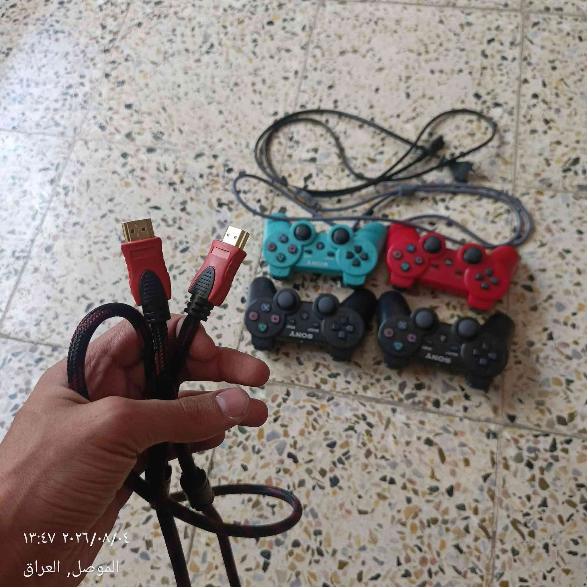 سلام عليكم
سوني 3 سلم مهكر
 بي 42لعبه 
ويا اربع يدات
ثنين اصليات
وثنين عاديات
المكان داخل موصل
 فقط ما عندي توصيل
السعر150 وبي مجال

نص مكتوب في الصور:
- 25 of 40 *********** *********** *********** المجموعة الثقافية/ مقابل النفق خلف شركة زين مقابل جامع شيخ عانون ١٦:٣٧ ٢٠٢٦/٠٨/٠٦ الموصل، العراق
- PlayBOX مركز بلاي بوكس للالعاب الالكترونية: موصل مجموعة الثقافية/مقابل النفق خلف شركة زين مقابل جامع سنة خاتون Pro Evolution Soccer 2017 33 of 40 OPTIONS : Game Settings *********** HDD 6.90GB DATE 1/1 0:09
- ١٣:٤٥ ٢٠٢٦/٠٨/٠٤
- الموصل، العراق
- ١٣:٤٧ ٢٠٢٦/٠٨/٠٤
- الموصل, العراق