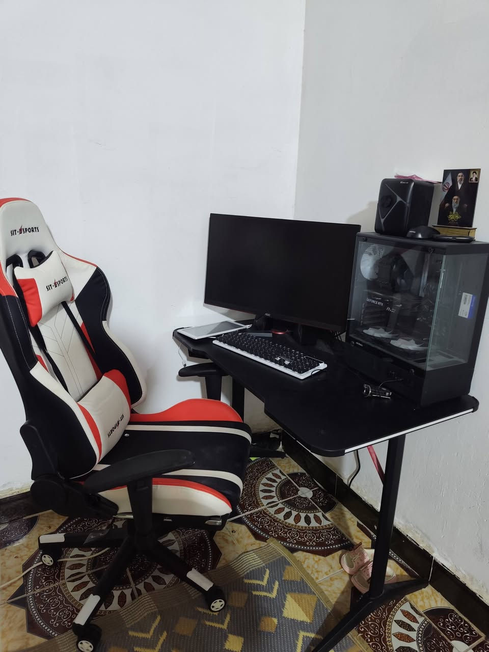 السلام عليكم
bc
 للبيع جاهزه مع محلقاته. التفاصيل👇
AOC 
حجم 27
منافذ HD +DS
دقة 144
core i5 12th
16GB
512 GB SSD
NVIDIA GEFORCE RTX 5050 8GB
السعر مليون و٧٠٠ وبيها مجال 

واتساب ***********
