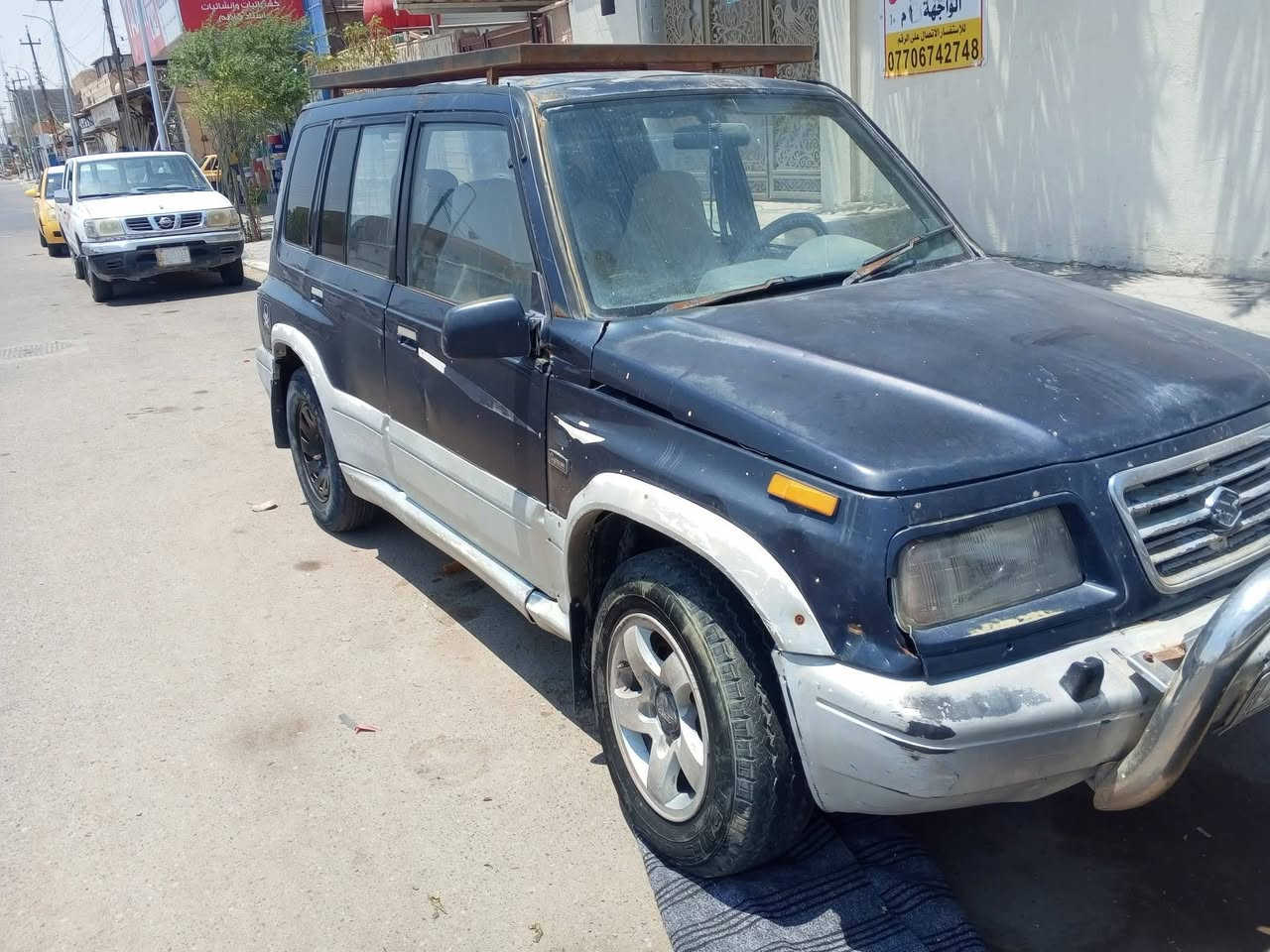 سلام عليكم جيب موديل 95 
محرك وكير بلاد 6سلندر مكفولات 
تحويل مباشر كوم حديد نبيع
رقم بصره خصوصي
السعر 17وبي مجال
العنوان البصرة 
اتصال ***********
مكلف ب نشر
