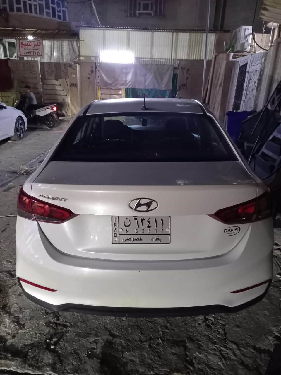 اكسنت موديل 2019 امريكي كير اي تي محرك 1600  اي بيها 3 قطع صبغ ماشيه 50 سياره جديده رقم بغداد  عنوان بغداد الكرخ  السعر 93  للاستفسار ع رقم ***********
