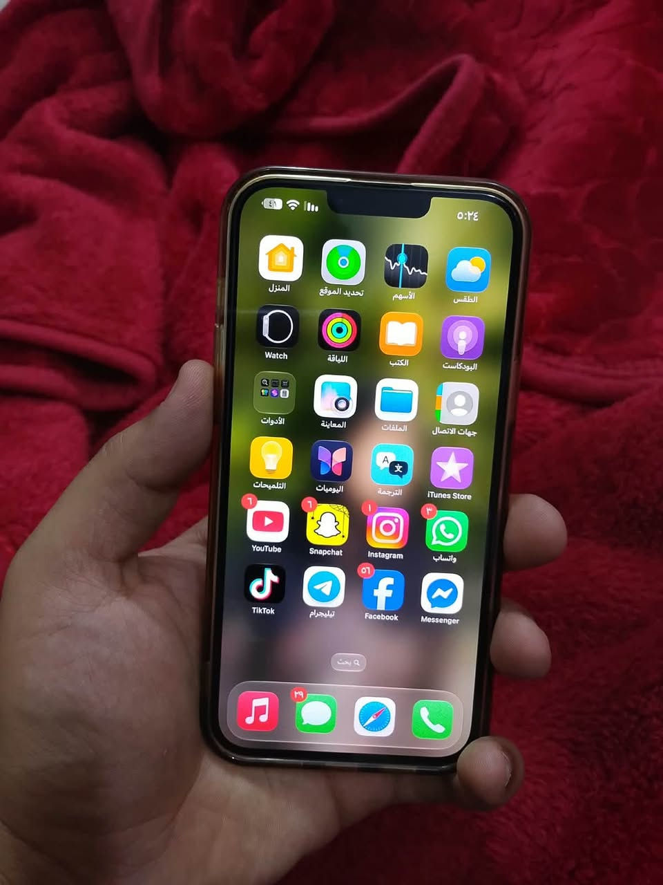 ايفون 14 بلاص • ١٢٨ • بطارية ٨٥٪