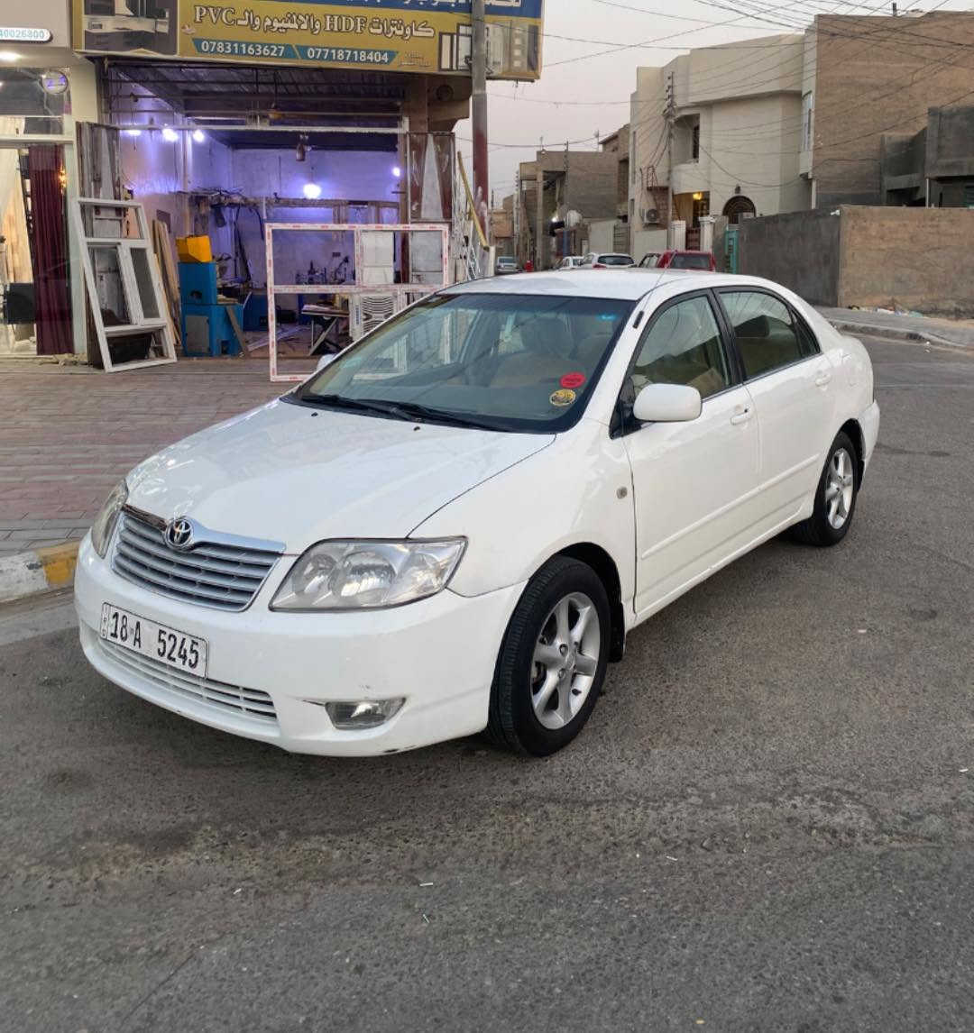 كورلا بيكاتشو 2006 خليجيه
مكينة 1800
گير ومكينة كفاله
مصبوغه عام جمالية
بيها ضربه چاملغ خلفي
جام أوتو 
بأسمي والسنويه للـ 2029

مكاني كربلاء
السعر 70 ورقه وبيها مجال بسيط 
للتواصل ***********
