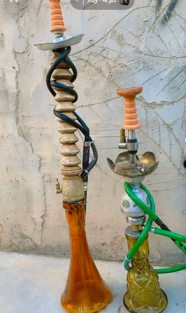 سلام عليكم نراكيل للبيع نضيفات كلش  طه سنفور سعرها ٥٥ الخشب ٣٥ الماني بيها اربع صوندات ٦٥ 
***********
