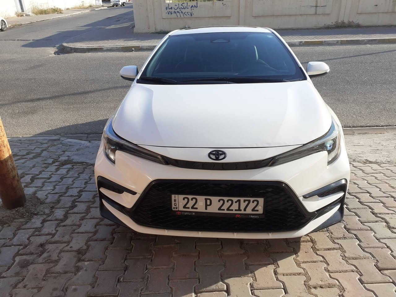 كورلا ٢٠٢٤ وارد كندي  نوعيه xse  الموقع كركوك السنويه باسمي بيه بطاقة بنزين الضرر موجود ورقة الفحص   ماشية ٩٠٠٠ ميل السعر ١٧٠ ورقه بيه مجال شويه الشراي يتصل ***********
