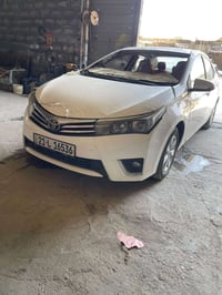 تيوتا كورلا موديل 2014 خليجي رقم سليمانية شرط التحويل  السيارة جديد سا...