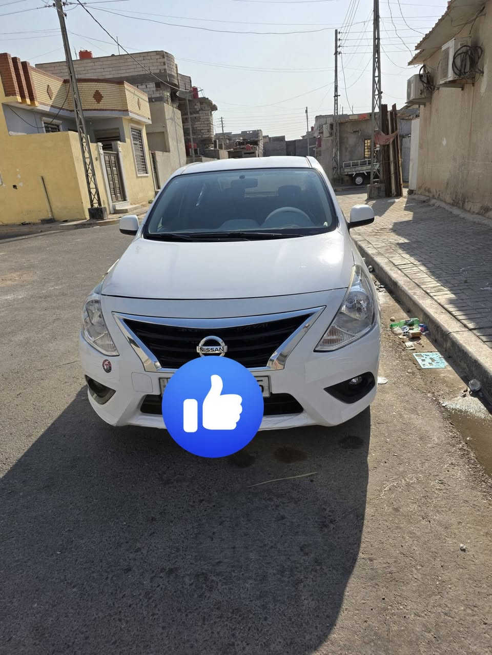 السلام عليكم نيسان البيع مديل 22 ساره بيه باب سايق مدل وجاملق بي ضربه قليله ومصلحه عد المدلاوي  وبيه ملاحظات بصيطه *********** مكان السياره البصره دور الشرطه
