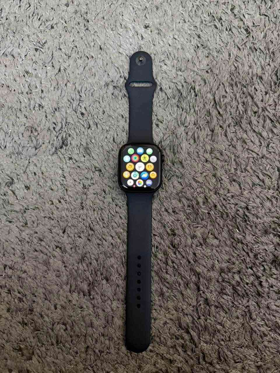 ساعة ابل جيل 10
ماستر شرق اوسط
حجم الاطار : 46mm
البطارية 100%‎
نظافتها 80‎%‎
السعر 375 وبيها مجال ..
مكاني بغداد الشعلة 
***********
