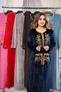 دشداشة نسائي • مخمل سوفت • مقاس L-3XL