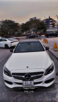 مرسيدس C300 2018 بنراما   رادار امامي ونقطة عمياء  ماشيه 102000 كيلو  ...