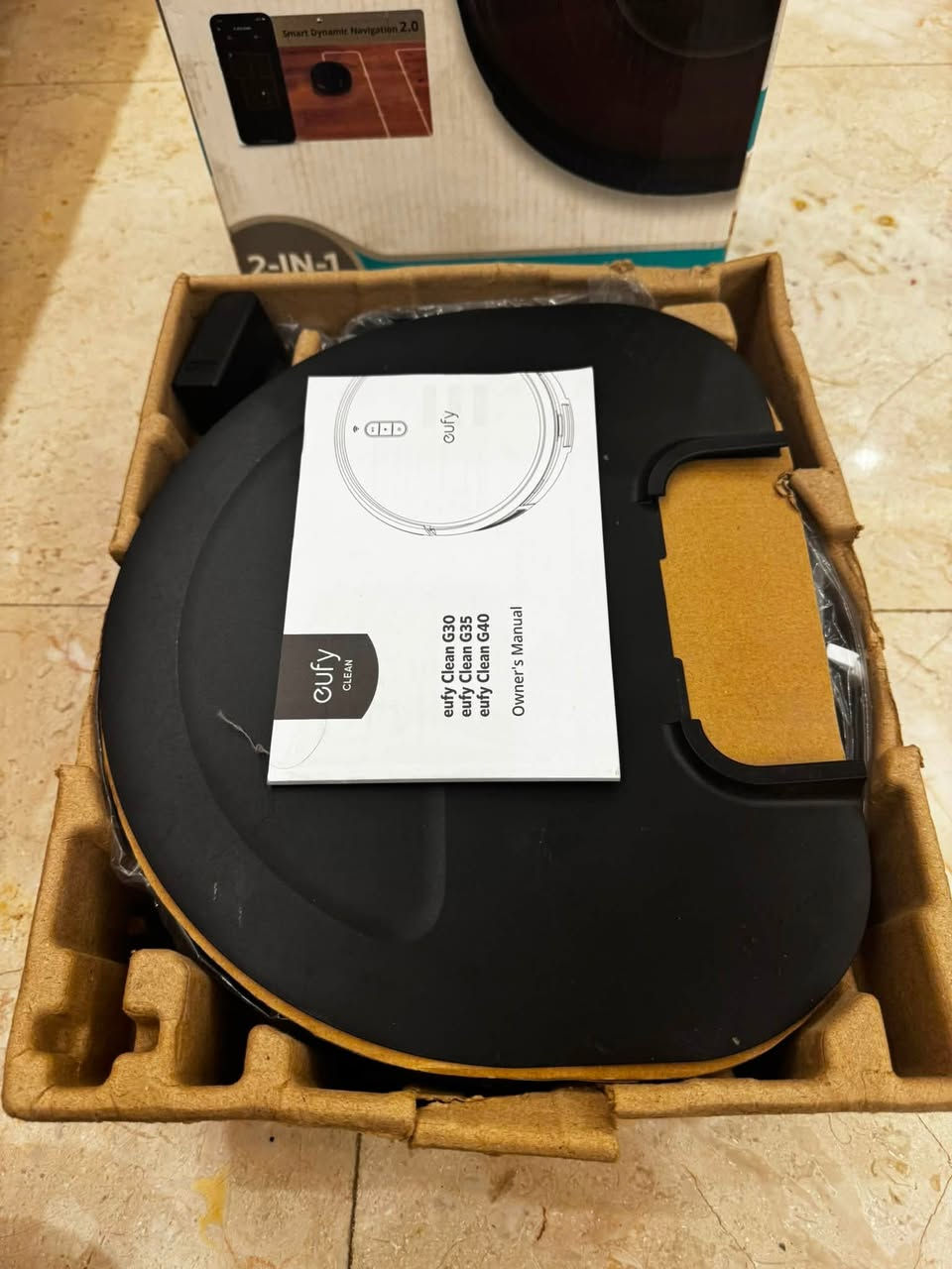 اول تم 95 الف مكنسه روبوت ماركه Eufy انكر G30 hybrid كنس ومسح للحجز واتساب ***********☎️✅
