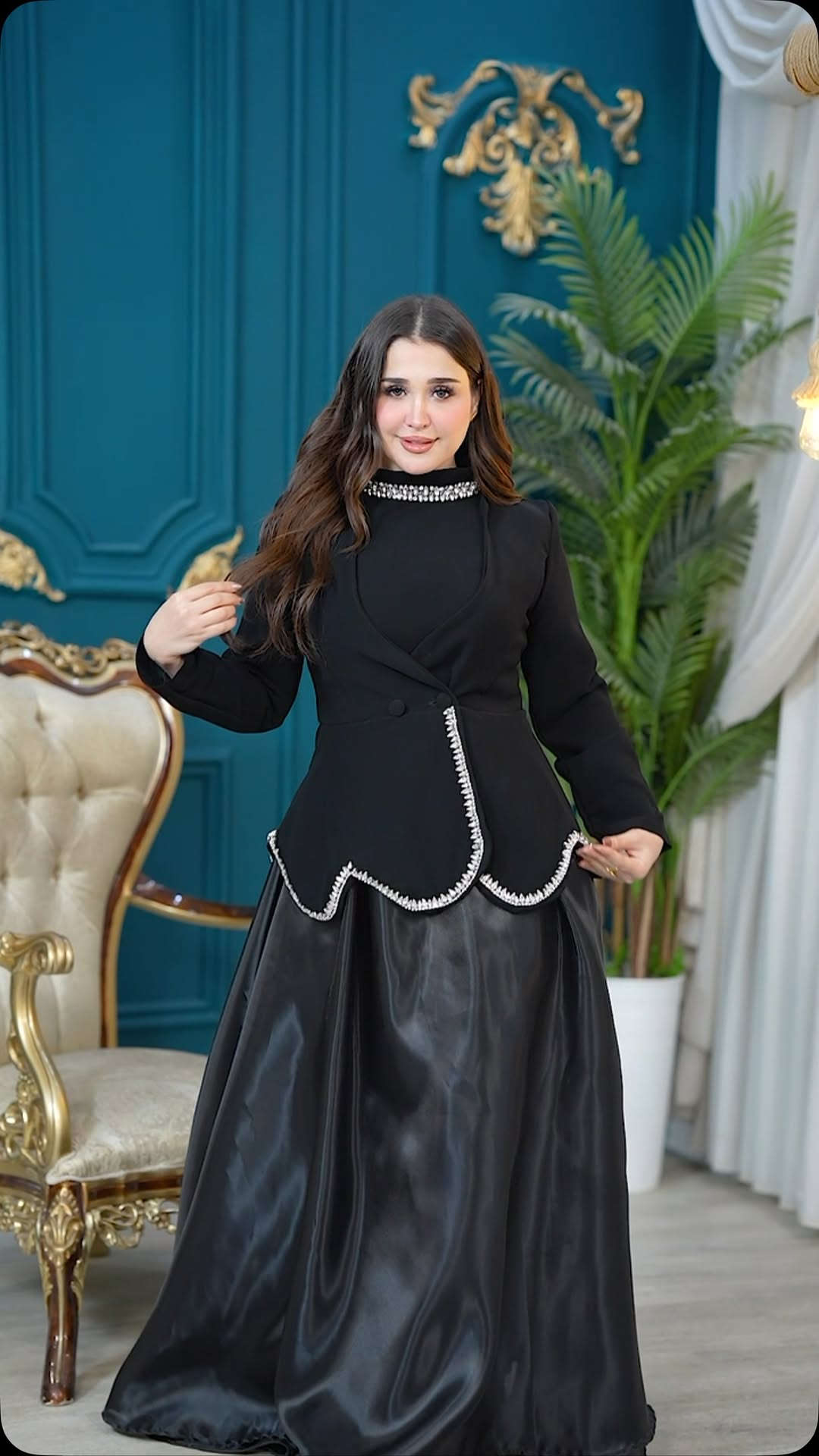 ثلاث قطع • ياقة كرستال • خريف وشتاء٢٠٢٦