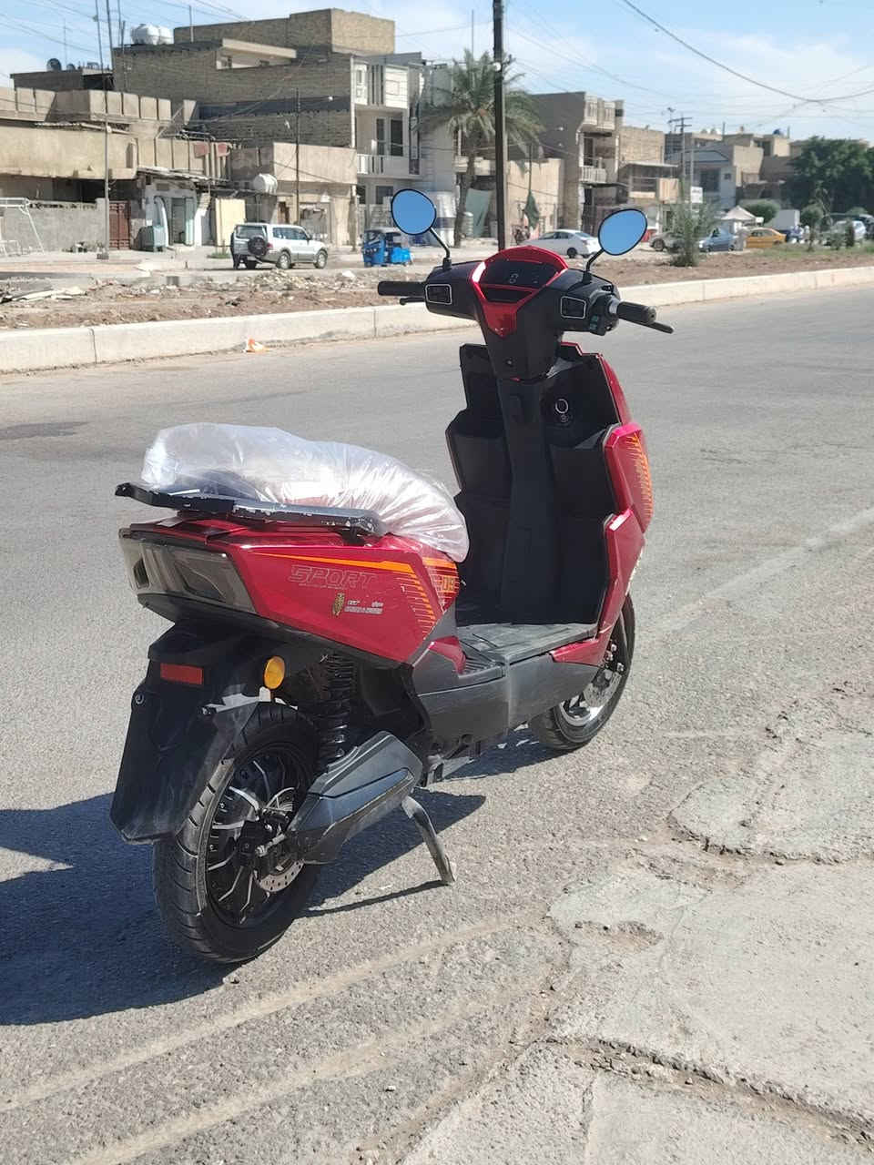 دراجه شحن • ٦ بطاريات • بيع مستعجل