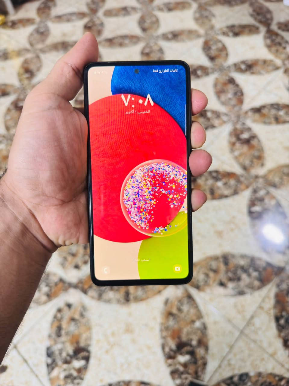Galaxy A52s 5G جهاز لبيع
ذاكرة 256 
الفلاش ما يشتغل 
السعر 160 وبيه مجال  
لاستفسارات اتصل 
***********
