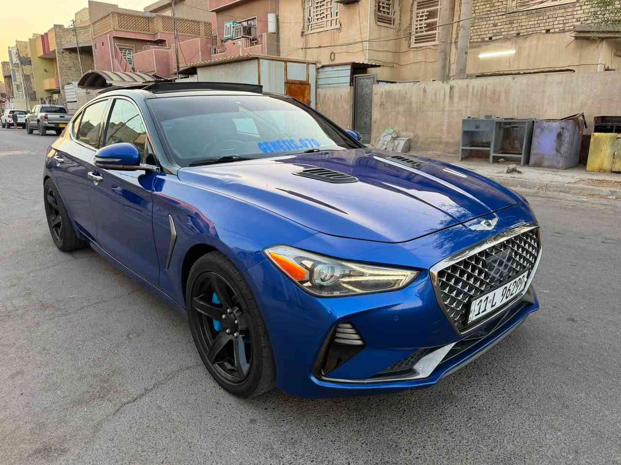 السلام عليكم
للبيع او للمراوس  حسب القناعه 
جينسس جي 70
مديل 2019  برستيج فووول للخير. اعلى فئه 
وارد امريكي حادث مرفق بصور 
بدون اي دواخل 
 قطعتين صبغ فقط جاملغ سايق وجاملغ الخلفي اليمنه الباقي كفاله عامه 
مكينه ٦سلندر ٣٣٠٠ توربو 
رقم بغداد. هزه وسنويه كله جديد. وبسمي
السعر 153 وبيه مجال للشراي 
مكاني بغداد مدينه الصدر 
للستفسار 
***********
***********
بصمه تشغيل 
بانوراما
حساس امامي خلفي 
كامرات ٣٦٠
رادارات ٣٦٠ 
كشنات كهرباء تتفئه وتبريد 
وخزن ميموري  وستيران كهرباء 
شفتات. ستيرن. وتتفئه بلستيرن 
٥ وضعيات قياده 
مري كهرباء وترحيب 
لدات امامي خلفي 
داتا شو 
كير طياره 
داخل بقلاوه 
سايد بريك كهرباء 
شحن واير ليس
صندوك كهرباء 
ماشيه ٨٢ميل 
وبعد كومه مواصفات 
شنو البالك بيه

