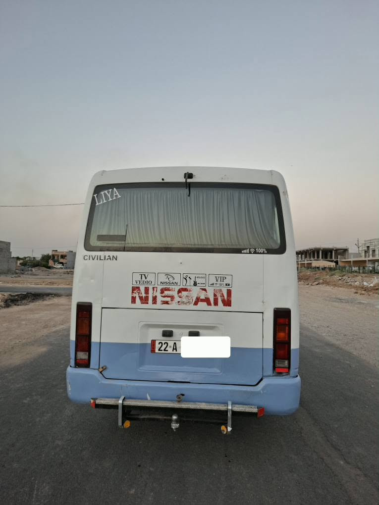 کۆستەر نیسان 2002 گێڕو مەکینەو ئەکسل بەشەرت حیزام نیە بە حیزام دەفرۆشم سەنەوی هەتا 28نوێیە رەقەم باریکە پەنجە مۆریش بەشەرت سعریشی دەفتەرەکو محامەلەکی برایانە
رەقەم تەلەفۆن. *********** أربيل, العراق
