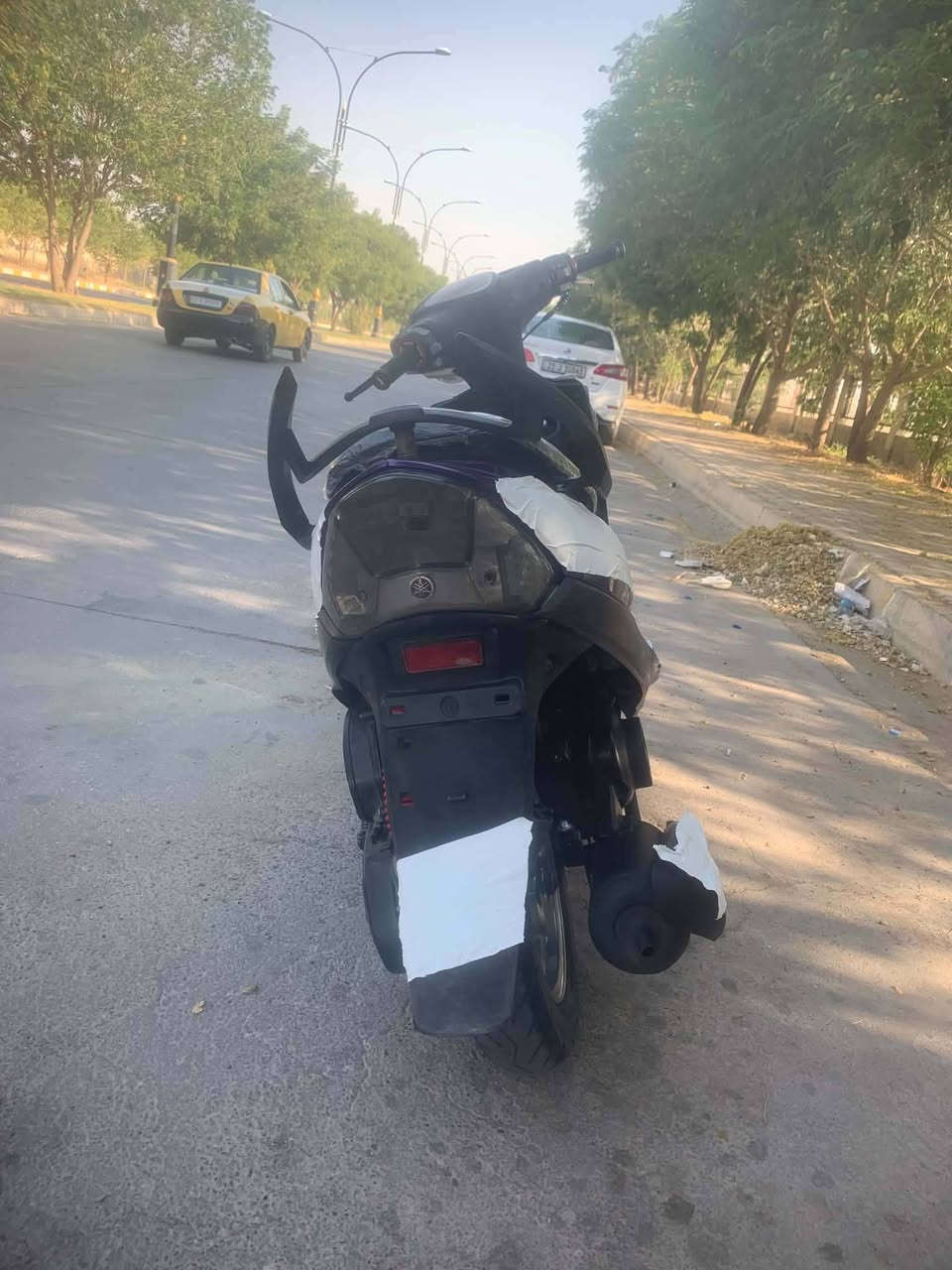 السلام عليكم دراجه ماكس عدله للبيع ما ابي عيب اشاره كلها شغاله مراوسه السعر 400 بمجال مكان ديالى خانقين الرقم ***********
