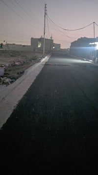 كاع ١٠٠م • شارع تبليط • مي ومجاري