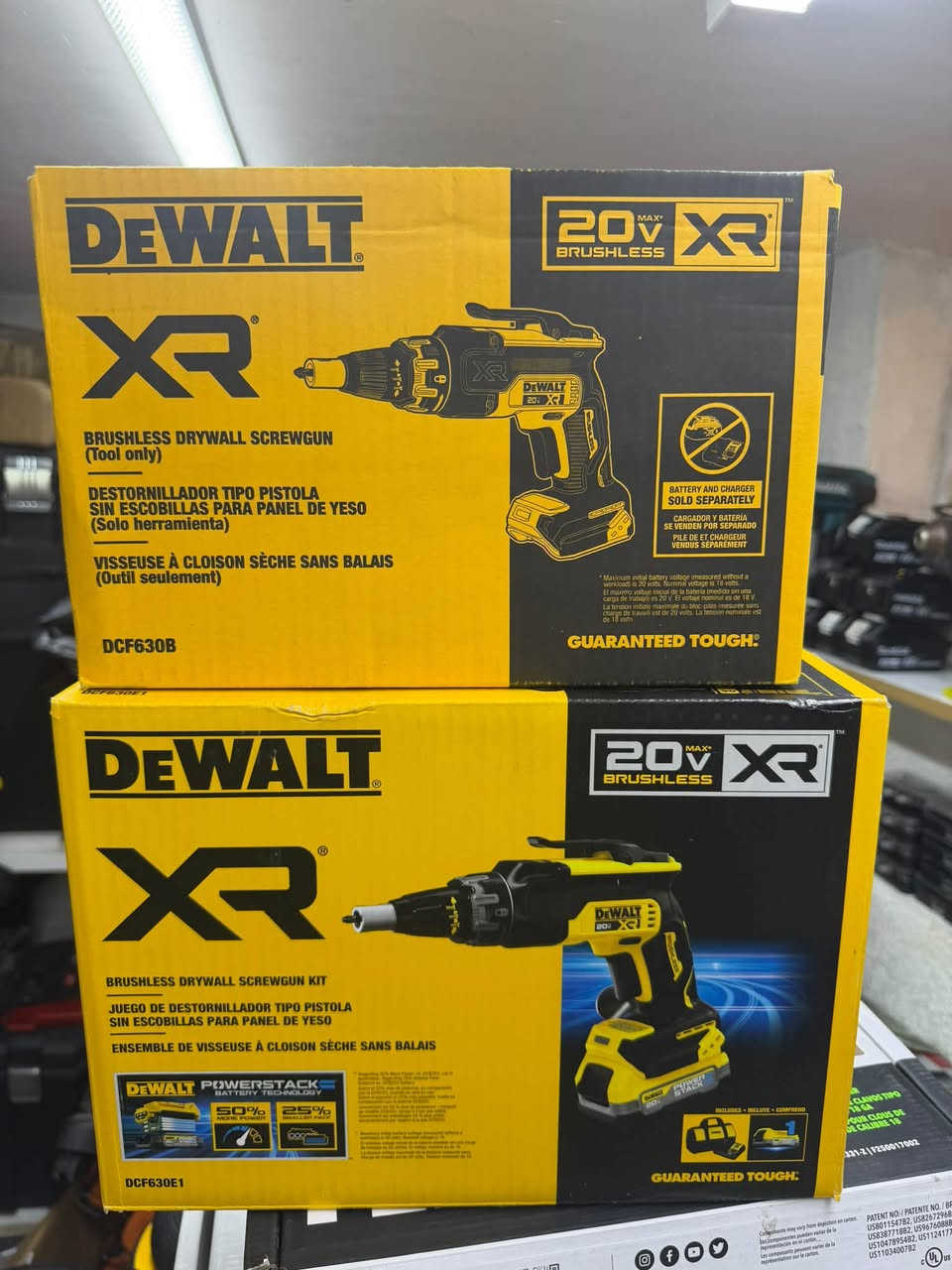سلام عليكم اخوان
اتوفر عدد ديولت (اصلي فقط ) DEWALT
الشراي ايراسلني 
توصيل مترفر 
*********** واتساب
