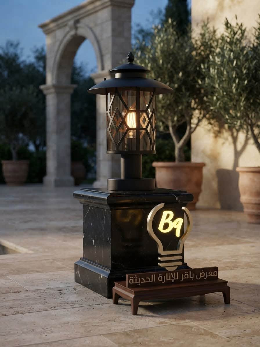🏠 اجعل مساحاتك الخارجية واحة للراحة والاسترخاء مع براكيات "معرض باقر للإنارة الحديثة"! 😍

💪 مصنوعة من أجود المواد المتينة. 👨‍🔧 سهولة في التركيب والخيارات المتعددة.

📞 تواصل معنا الآن للحصول على استشارة مجانية واحصل على العرض الحصري! 🛍️

-  *********** - 

#معرض_باقر_للانارة_الحديثة #براكيات #واجهات_خارجية #حدائق #ديكور #فخامة #جودة #بغداد

نص مكتوب في الصور:
- معرض باقر للإنارة الحديثة
- Bq معرض باقر للإنارة الحديثة
- معرض باقر للإنارة الحديثة Bq